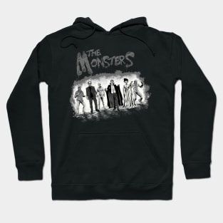 The Monsters BW Hoodie